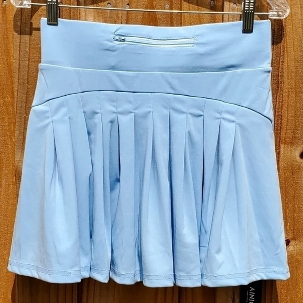 Women's‎ New Ainic Blue Sporty Skort With Pockets Small NWT